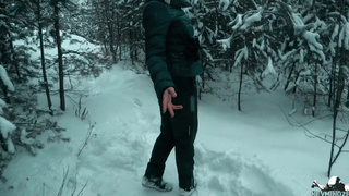 Drags Him Deep Into The Park To Suck His Cock
