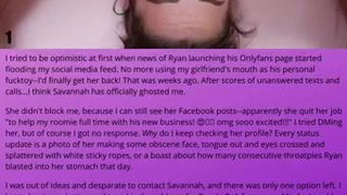 Sloppy Oral Gagging Face Fuck Deepthroat Caption Blowjob GIF