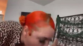 Sloppy Latina Deepthroat GIF