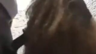 Sloppy Deepthroat Blowjob GIF