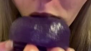 Throat Fuck Spit Huge Dildo Dildo Deepthroat GIF