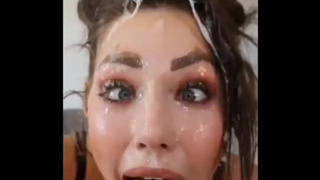 Facial Deepthroat Blowjob GIF