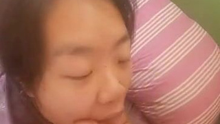 Deepthroat Blowjob Asian GIF