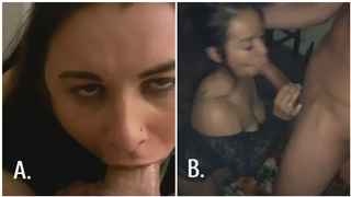 Deepthroat Blowjob Amateur GIF